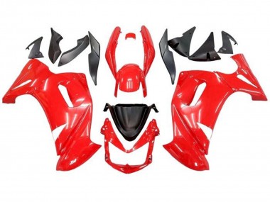 Cheap 2006-2008 Kawasaki Ninja 650 EX650 Motorcycle Fairings - Red Black Canada