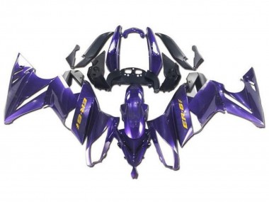 Cheap 2009-2011 Kawasaki Ninja ER6F Motorcycle Fairings - Purple Yellow Canada