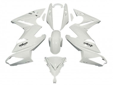 Cheap 2009-2011 Kawasaki Ninja 650 EX650 Motorcycle Fairings - White Canada