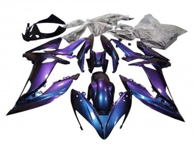 Cheap 2017-2019 Kawasaki Ninja 650 EX650 Motorcycle Fairings - Purple Blue Chameleon Canada