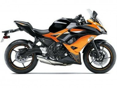 Cheap 2017-2019 Kawasaki Ninja 650 EX650 Motorcycle Fairings - Orange Black Canada