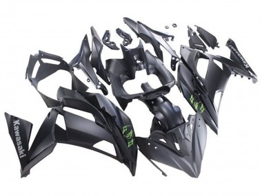 Cheap 2017-2019 Kawasaki Ninja 650 EX650 Motorcycle Fairings - Matte Black Green Canada