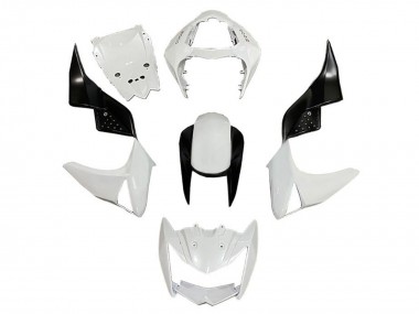 Cheap 2007-2009 Kawasaki Z1000 Motorcycle Fairings - White Black Canada