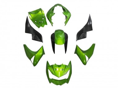 Cheap 2007-2009 Kawasaki Z1000 Motorcycle Fairings - Green Black Canada