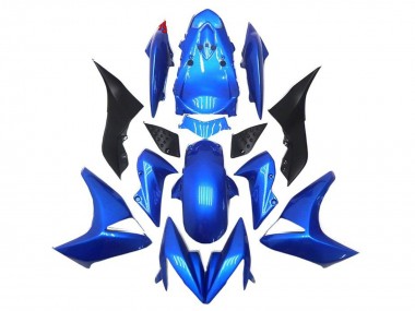Cheap 2007-2009 Kawasaki Z1000 Motorcycle Fairings - Blue Black Canada