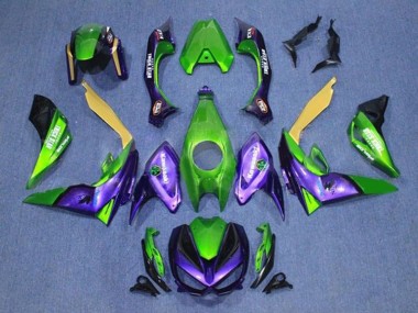 Cheap 2014-2019 Kawasaki Z1000 Motorcycle Fairings - Green Yellow Purple Black Canada
