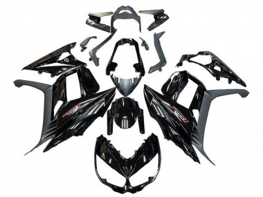 Cheap 2010-2016 Kawasaki Z1000SX Motorcycle Fairings - Glossy Black Canada