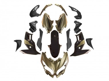 Cheap 2015-2021 Kawasaki Versys 650 Motorcycle Fairings - Gold Black Canada