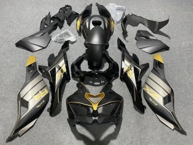 Cheap 2019-2025 Kawasaki ZX25R ZX-25R Motorcycle Fairings - Matte Black Grey Gold Glossy Black Canada