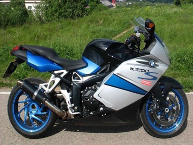 Cheap 2005-2010 BMW K1200S Motorcycle Fairings - Silver Blue Black Canada