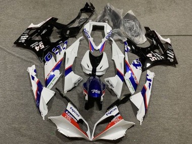 Cheap 2009-2014 BMW S1000RR Motorcycle Fairing - White Red Blue Glossy Black Tyco Canada
