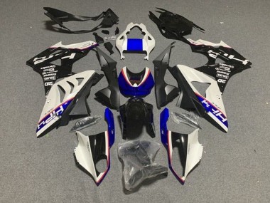 Cheap 2009-2014 BMW S1000RR Motorcycle Fairing Kits - White Red Blue Glossy Black HP Canada
