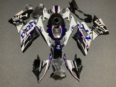 Cheap 2015-2016 BMW S1000RR Motorcycle Fairings - White Blue Black Tyco Canada