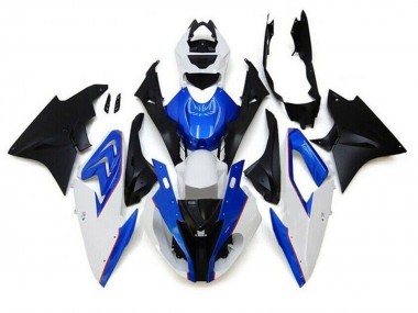 Cheap 2015-2016 BMW S1000RR Motorcycle Fairings - White Blue Matte Black Canada