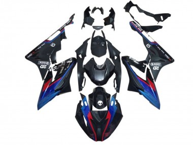 Cheap 2015-2016 BMW S1000RR Motorcycle Fairings - Blue Red Matte Black Canada