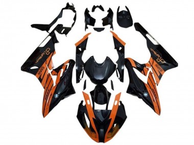 Cheap 2015-2016 BMW S1000RR Motorcycle Fairing - Orange Glossy Black Canada