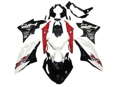 Cheap 2015-2016 BMW S1000RR Motorcycle Fairings - White Red Black HP RR Canada