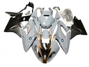 Cheap 2015-2016 BMW S1000RR Motorcycle Fairings - Nardo Grey Gold Matte Black Canada