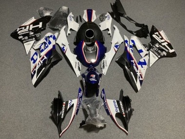 Cheap 2017-2018 BMW S1000RR Motorcycle Fairings - White Blue Black Tyco Canada