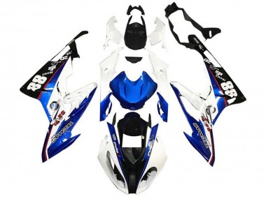 Cheap 2017-2018 BMW S1000RR Motorcycle Fairings - White Blue Black Canada