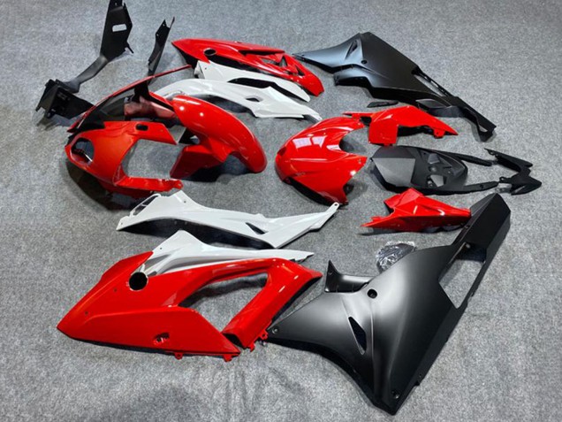 2017-2018 BMW S1000RR Motorcycle Fairings - Red White Matte Black Canada