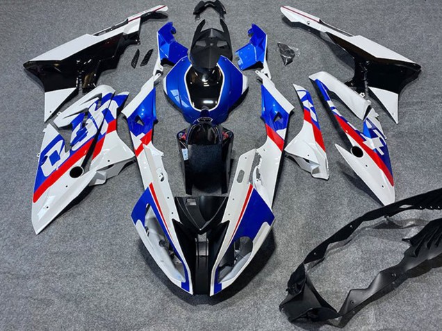 2017-2018 BMW S1000RR Motorcycle Fairings - White Blue Red Glossy Black Canada