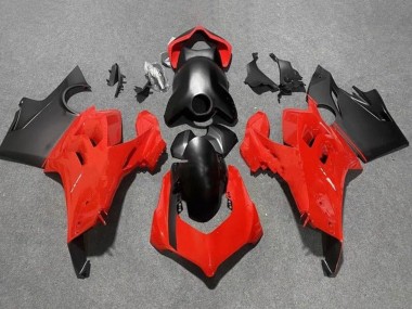 Cheap 2020-2021 Ducati Panigale V4 V4S Motorcycle Fairings - Red Matte Black Canada