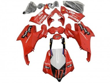 Cheap 2020-2021 Ducati Panigale V4 V4S Motorcycle Fairings - Red Glossy Black Lenovo 117 Canada