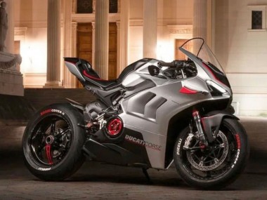 Cheap 2020-2021 Ducati Panigale V4 V4S Motorcycle Fairings - Silver Red Black Canada
