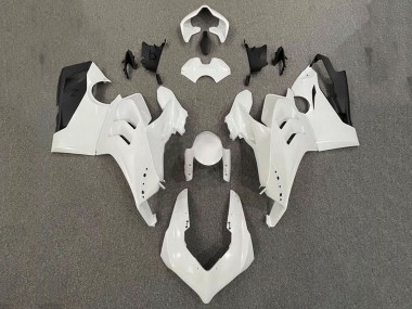 Cheap 2020-2021 Ducati Panigale V4 V4S Motorcycle Fairings - Pearl White Glossy Black Canada