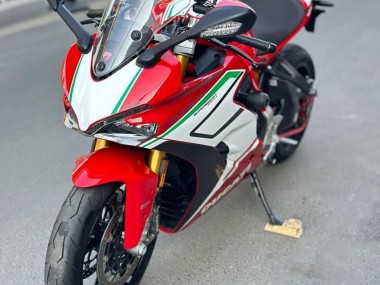 Cheap 2017-2022 Ducati Supersport 939/939S Motorcycle Fairings - Red White Green Stripe Canada