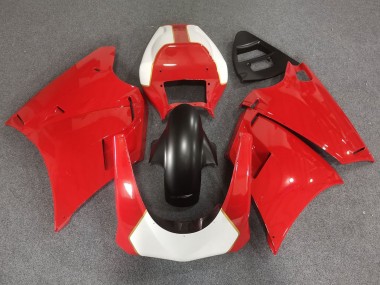 Cheap 1993-2005 Ducati 748/916/996/998 Motorcycle Fairings - White Red Gold Matte Black Race Fairings Canada
