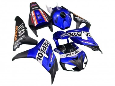 Cheap 2006-2007 Honda CBR1000RR Motorcycle Fairings - Blue White Red Matte Black Repsol Canada