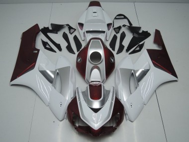 Cheap 2006-2007 Honda CBR1000RR Motorcycle Fairings - White Silver Glossy Black Canada