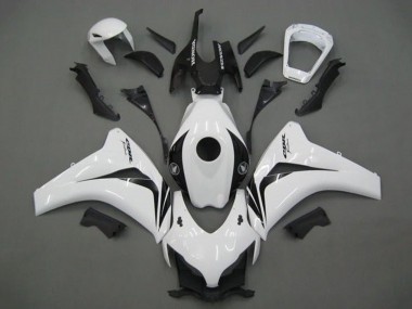 Cheap 2008-2011 Honda CBR1000RR Motorcycle Fairing - White Glossy Black Canada