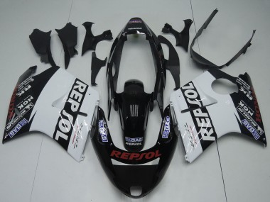 Cheap 1996-2007 Honda CBR1100XX Blackbird Motorcycle Fairings - Glossy Black White Red Repsol Canada