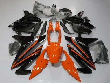 Cheap 2013-2015 Honda CBR500R Motorcycle Fairings - Orange Grey Glossy Black Canada