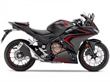 Cheap 2019-2021 Honda CBR500R Motorcycle Fairings - Matte Black Red Black Canada