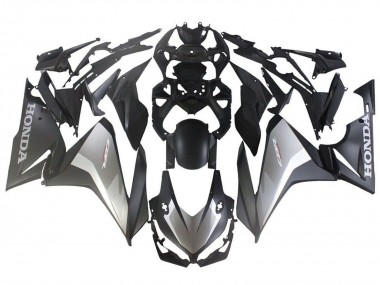 Cheap 2019-2021 Honda CBR500R Motorcycle Fairings - Silver Matte Black Canada