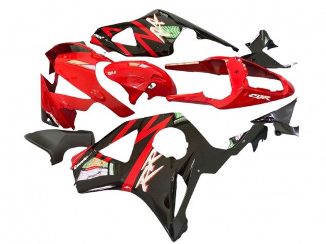 2000-2001 Honda CBR900RR 929 Motorcycle Fairings - Red Matte Black Glossy Black Canada