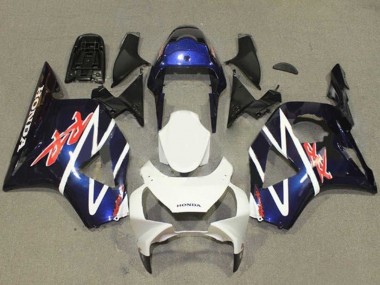 Cheap 2002-2003 Honda CBR900RR 954 Motorcycle Fairings - Blue White Glossy Black Canada