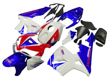 Cheap 2005-2006 Honda CBR600RR Motorcycle Fairings - White Red Blue HRC Canada