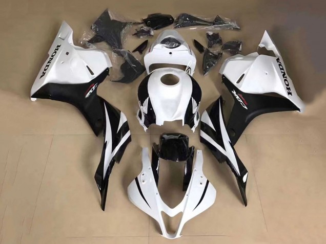 2013-2026 Honda CBR600RR Motorcycle Fairing - White Glossy Black Canada