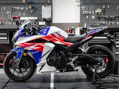 Cheap 2022 Honda CBR400R Motorcycle Fairings - White Red Blue Canada