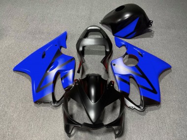 Cheap 2001-2003 Honda CBR600 F4i Motorcycle Fairings - Blue Matte Black Canada