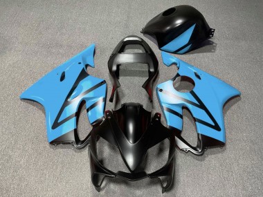 Cheap 2001-2003 Honda CBR600 F4i Motorcycle Fairings - Light Blue Matte Black Canada