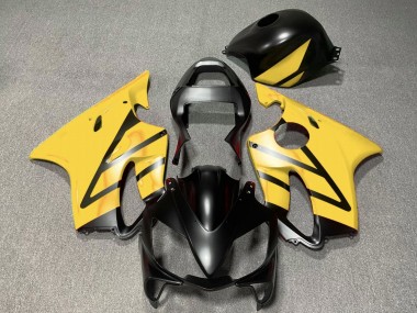 Cheap 2001-2003 Honda CBR600 F4i Motorcycle Fairings - Yellow Matte Black Canada