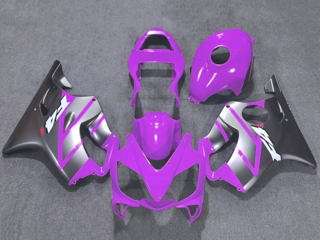 2001-2003 Honda CBR600 F4i Motorcycle Fairings - Silver Light Purple Canada
