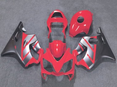 Cheap 2001-2003 Honda CBR600 F4i Motorcycle Fairing - Silver Red Canada