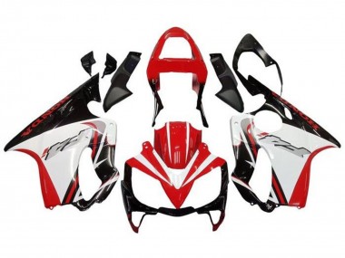 Cheap 2001-2003 Honda CBR600 F4i Motorcycle Fairings - White Red Glossy Black Canada